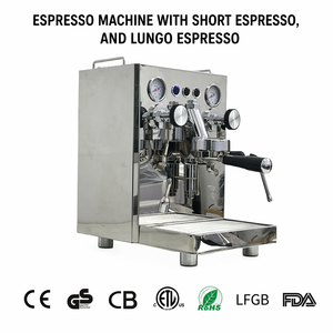 Commercial Semi Automatic Espresso Machine Support Short Espresso &amp; <strong>Lungo</strong>, Home Cafe Espresso Coffee Machine - Product Image 1