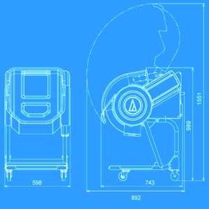 Ahorro de tiempo Autec ASM 780 200W Mezclador de vinagre de arroz 12kg para comidas deliciosas Resina especial Mejora la seguridad - Product Image 6