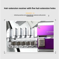 Máquina de Extensiones de Cabello Metálicas de Tercera Generación con Extensiones de Plumas y Clips Rápidos para Uso Comercial, Directo de Fábrica Original