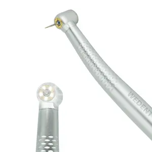 Odontology Equipment Autoclavable Handpiece Push Button 5 Water Spray Dental High Speed Turbine Handpiece