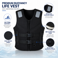 Gilet de sauvetage adulte et enfant en PVC épaissi, gonflable, étanche, pour la natation en extérieur, la flottabilité, le rafting, la plongée avec tuba et la pêche