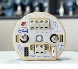 Controlador de Temperatura Inteligente 4-20mA Montado en Cabeza, Personalizable OEM, Compatible con PT100 0-500ohm K J, ODM - Product Image 1