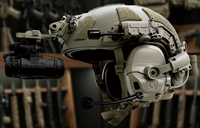 Headset Komunikasi Peredam Kebisingan dengan Pengambilan Suara, Pelindung Pendengaran, Earmuff, Mikrofon Omni-directional, Pengalih Suara, IPX5, Over-Ear