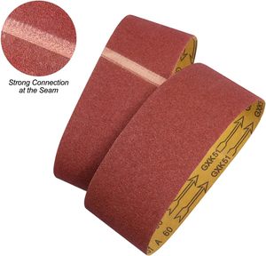 <span class=keywords><strong>กระดาษทราย</strong></span>ขัดแบบ<span class=keywords><strong>สายพาน</strong></span>อะลูมิเนียมออกไซด์ S SATC 12 ชิ้น ขนาด <span class=keywords><strong>4x24</strong></span> นิ้ว - Product Image 4