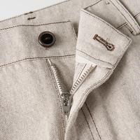 Pantalon OEM pour femme de bureau, coupe droite ample taille haute, motif pied-de-poule, 100% coton écologique, collection Printemps