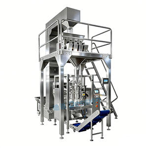 آلة تعبئة وتغليف أوتوماتيكية بالكامل للكرات الصغيرة من الشوكولاتة والحلوى الجيلاتينية في أكياس - Product Image 3