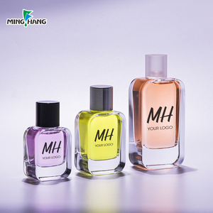 Logo di lusso personalizzato etichetta 30ml 50ml 100ml bottiglia di profumo di vetro di spessore Spray di vetro vuoto con tappo Parfum bottiglia - Product Image 5