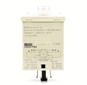 Relè Temporizzatore Originale di Marca H3CR-F8N Serie H3CR Programmabile Doppio <span class=keywords><strong>Timer</strong></span> 1.2S-30H 100-240VAC 50/60Hz 8 Pin - Product Image 2