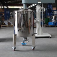 Mélangeur à pales hydraulique avec ancre de levage et raclette, moteur AC pour pâte colorante chimique, résine et résine polyester