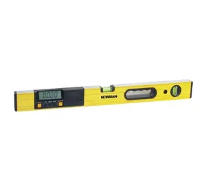 40cm aluminium square tubular bubble digital spirit level