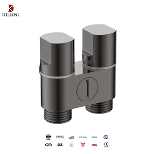 Premium Double Control Angle Valve G1/2 Bathroom Toilet <strong>Bidet</strong> <strong>Sprayers</strong> Valve with Brass Cartridge - Product Image 2