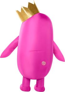 Costume gonflable publicitaire pour enfants, dessin animé <span class=keywords><strong>Fall</strong></span> <span class=keywords><strong>Guys</strong></span> rose, vente chaude - Product Image 3