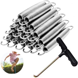 Cường Độ Cao 5.5 "Trampoline <span class=keywords><strong>Springs</strong></span> Thép Không Gỉ Nặng Ngoài Trời Dễ Dàng Cài Đặt Lò Xo Chống Rỉ Bạc - Product Image 5