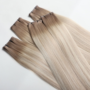 Tóc nối <span class=keywords><strong>ombre</strong></span> nhiều màu, tóc nối kỹ thuật double drawn, 100% tóc người, màu <span class=keywords><strong>ombre</strong></span> chuyển sắc tự nhiên mềm mại, dành cho tạo kiểu salon. - Product Image 2