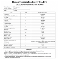 Mélange industriel de cyclopentane et d'isopentane CP-70, agent de gonflage CAS 78-78-4 95% pour isolation en mousse PU, approvisionnement en vrac