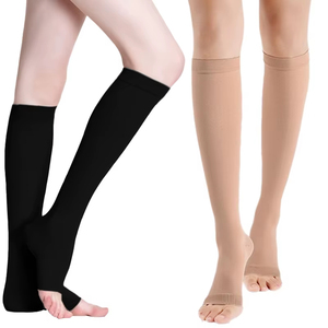Calcetines <span class=keywords><strong>de</strong></span> Compresión Médica hasta la Rodilla, 20-30 mmHg, Spandex Transpirable, Medias Antiembólicas - Product Image 5