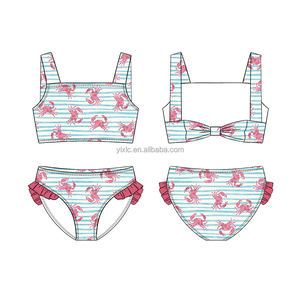 Maillot de bain de haute qualité pour enfants, imprimé floral, pour bébés filles et jeunes enfants - Product Image 2