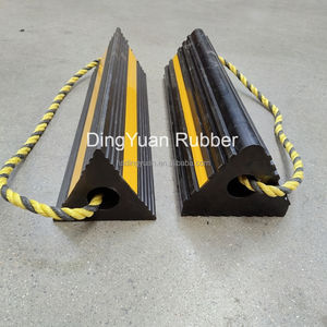 Stopper roda karet tugas berat, untuk mobil, pesawat, truk - Product Image 4