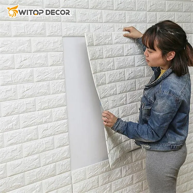 Pegatinas de pared para habitación de niños, papel tapiz 3d de 70x70cm, fabricante de China