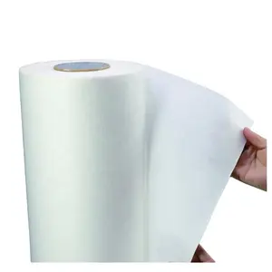 Fábrica China Algodón no tejido Fibra de vidrio H13 H14 Filtro de aire Materia prima Rollo de papel