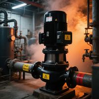 Pompe à eaux usées en fonte de qualité industrielle, résistante à la corrosion, pour une longue durée de vie