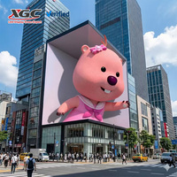 Affichage LED fixe extérieur P5, étanche IP66, haute luminosité, 4K HDR10, lisible en plein soleil, CMS basé sur le cloud, menu numérique