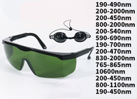 Fabricant de lunettes de sécurité laser certifiées ANSI Z87.1 en gros rouge vert bleu infrarouge 190-490 Protection des yeux