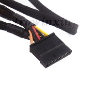 Câbles d'alimentation modulaires 5 broches mâle vers 2*SATA 15 broches, adaptateur PSU, câble d'alimentation SATA pour OCZ ZT