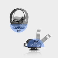 Ventilateur de bureau oscillant gauche-droite sans pales avec télécommande et chargement USB