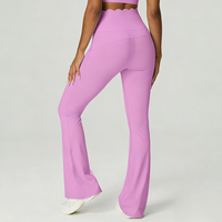 Legging de sport personnalisé pour femme, marque privée, haute élasticité, effet froncé, séchage rapide, pour yoga et activités sportives