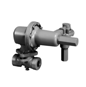 Vanne de régulation de gaz naturel Emerson Fisher Série 627 avec manomètre WIKA pour applications commerciales et industrielles - Product Image 5