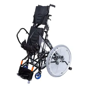 كرسي متحرك يدوي للمعاقين مركبة مساعدة للكلاب قابلة للطي للكلاب كرسي متحرك دوار