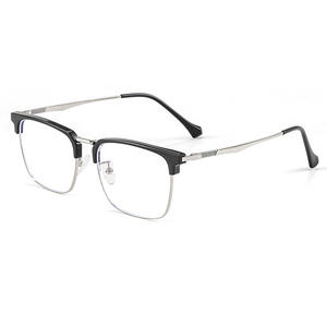 Gafas Retro de Media Montura Rectangulares TR90 Unisex Anti UV 8006 Danyang - Product Image 1