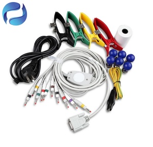 Draagbare <span class=keywords><strong>3</strong></span>-kanaals ECG met lichtgewicht ontwerp, CE-gecertificeerd medisch apparaat klasse II, met ingebouwde batterij en duurzame constructie - Product Image 2