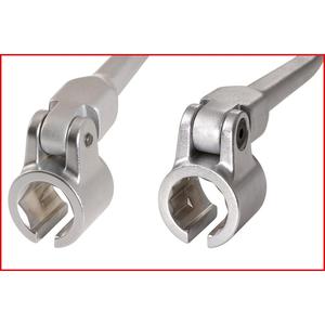 KS TOOLS <strong>Lambda</strong> sensor socket, flexible grip,22mm, 240mm - Product Image 2