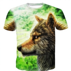 T-shirt pour homme en sublimation, fabrication professionnelle, 100% polyester, écologique, respirant, manches courtes, décontracté, promotionnel - Product Image 1