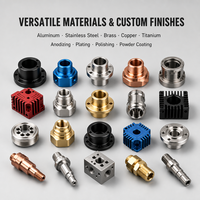 Pièces métalliques personnalisées pour articulations de bras robotiques industriels, service de fraisage CNC de précision 5 axes