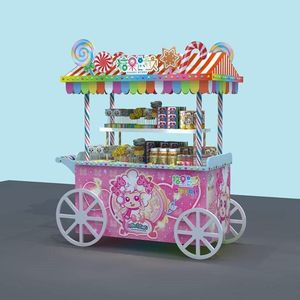 Small Wooden Candy <strong>Cart</strong> for Sale Mobile <strong>Indoor</strong> Outdoor Candy Booth Potable <strong>Food</strong> <strong>Cart</strong> - Product Image 2