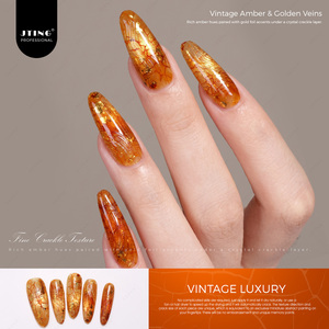 เจลทาเล็บใสแบบแห้งเร็ว JTING ปราศจากสาร HEMA/TPO สี<span class=keywords><strong>ขาว</strong></span> ให้เอฟเฟกต์แตกแบบธรรมชาติ สำหรับตกแต่ง<span class=keywords><strong>เล็บ</strong></span>มืออาชีพ รับผลิต OEM - Product Image 5