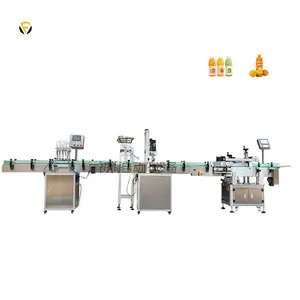 FillinMachine liquid Automatic Liquid Soap Filling Machine Daily Chemical Product Production Line