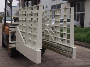 Abrazadera de bloque de accesorio para montacargas al por mayor Abrazadera de ladrillo usada en apilador de paletas de montacargas Precio negociable para la venta - Product Image 2