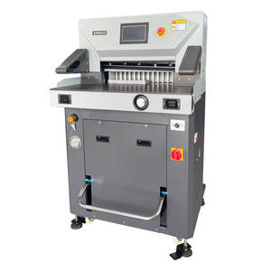 Machine de découpe de <span class=keywords><strong>papier</strong></span> hydraulique de qualité industrielle AccuCut 490mm Coupeur d'<span class=keywords><strong>action</strong></span> de coupe lisse pour usage commercial - Product Image 3