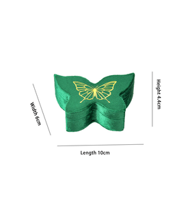 <span class=keywords><strong>2026</strong></span> Neue Modische Exquisite Samt-Schmetterling-<span class=keywords><strong>Ring</strong></span>-Ohrring-Schmuckverpackung Schmuckbox Geeignet für den Valentinstag - Product Image 2