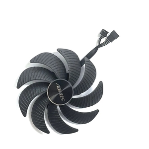 พัดลมกราฟิกแท้รุ่น 100 มม. PLD10020B12H DC12V 0.65A 6PIN สำหรับการ์ดจอ GIGABYTE <span class=keywords><strong>AORUS</strong></span> GeForce RTX 4090 RTX <span class=keywords><strong>4080</strong></span> RTX 4070 Ti <span class=keywords><strong>MASTER</strong></span> - Product Image 6