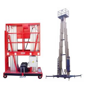 Plataforma de Trabajo Aérea Hidráulica de Mástil Único, Doble Columna, Elevador de Aleación de Aluminio de Doble Mástil, Mesa Elevadora Móvil de Mástil Único - Product Image 5