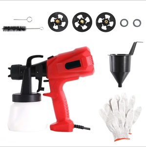 Pistola de Pintura Eléctrica Profesional de 21V, Sin Escobillas, HVLP, Vaso de 800ml, Eficiente, Colorida, Material Plástico de Grado DIY, a Presión - Product Image 6