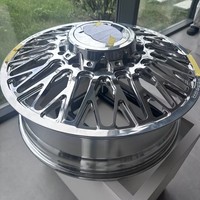 Jantes de camion Deoneo 24x14 26x14 28x16 argentées, finition polie, 8x6.5 8x170 8x180, forgées, pour Ford F-150 F-2