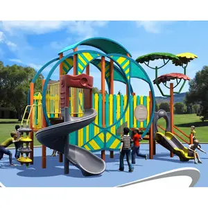 Juego Popular de parque de ejercicios para niños, equipo de juegos al aire libre