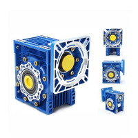 NMRV 30/40/50/63/75/90/110/130 roda gigi logam peredam kecepatan roda gigi untuk Motor Stepper cocok untuk industri