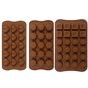 Khuôn Sô Cô La Silicon Phụ Kiện Nhà Bếp Dụng Cụ Trang Trí Bánh Khay Đá Silicon Dụng Cụ Làm Bánh Thanh Kẹo - Product Image 2